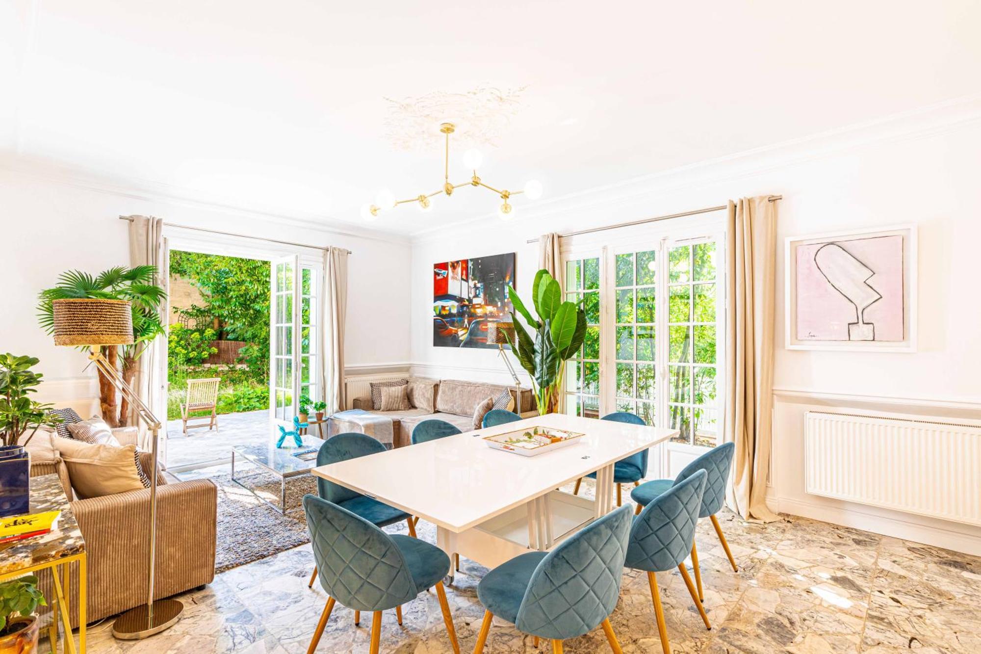 Grand & Classy Apartment With Private Garden, Villa Des Ammonites Meudon Zewnętrze zdjęcie