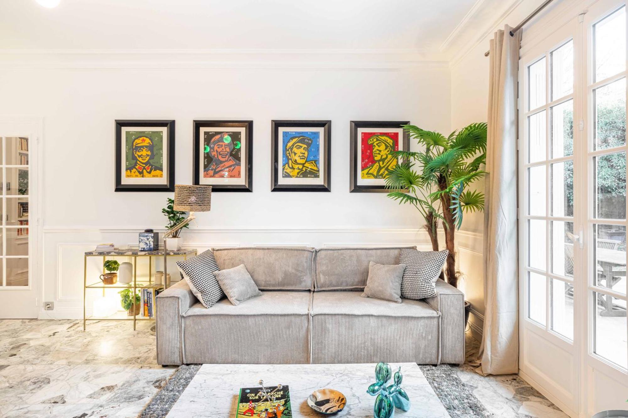 Grand & Classy Apartment With Private Garden, Villa Des Ammonites Meudon Zewnętrze zdjęcie