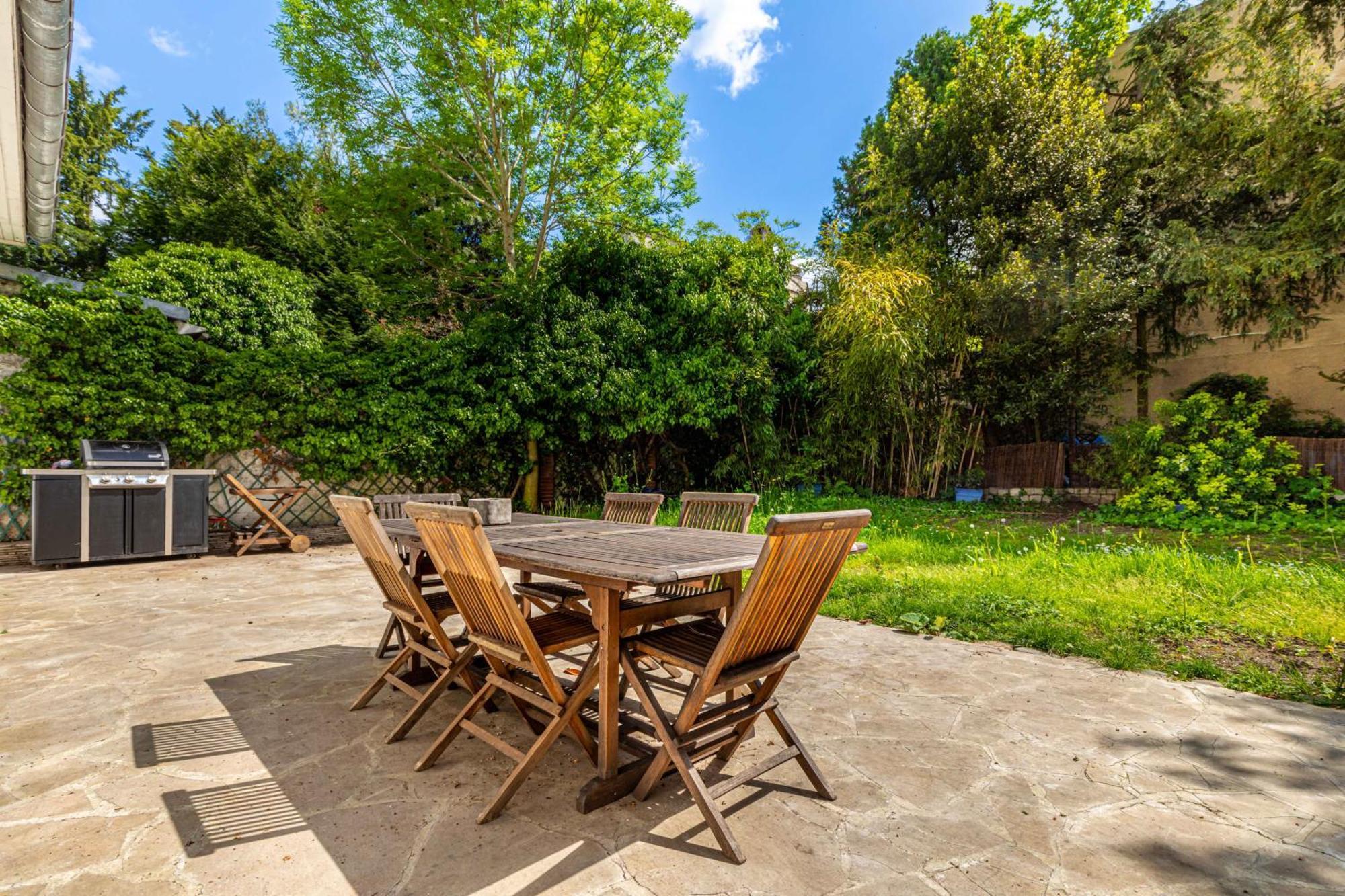 Grand & Classy Apartment With Private Garden, Villa Des Ammonites Meudon Zewnętrze zdjęcie